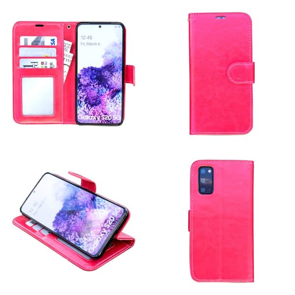 Samsung Galaxy S20 - PU Leather Wallet Case
