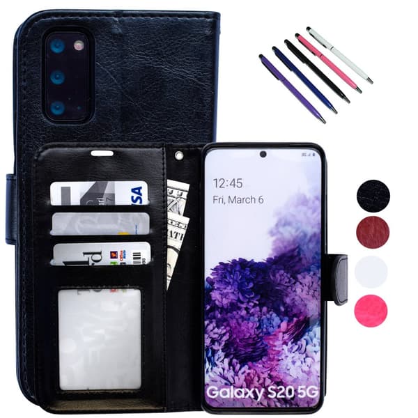 Samsung Galaxy S20 - PU Leather Wallet Case