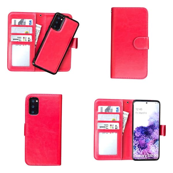 Protect your Samsung Galaxy S20 with Leather Case!