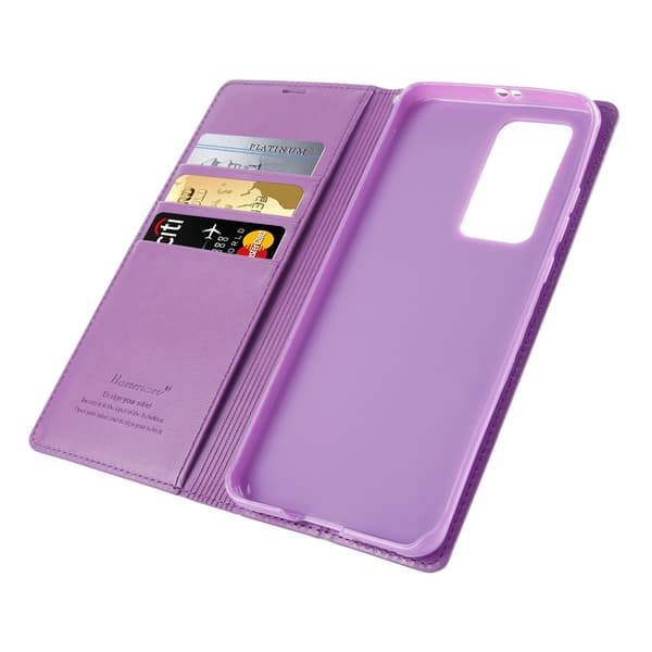 Huawei P40 - Genomtänkt (Hanman) Plånboksfodral