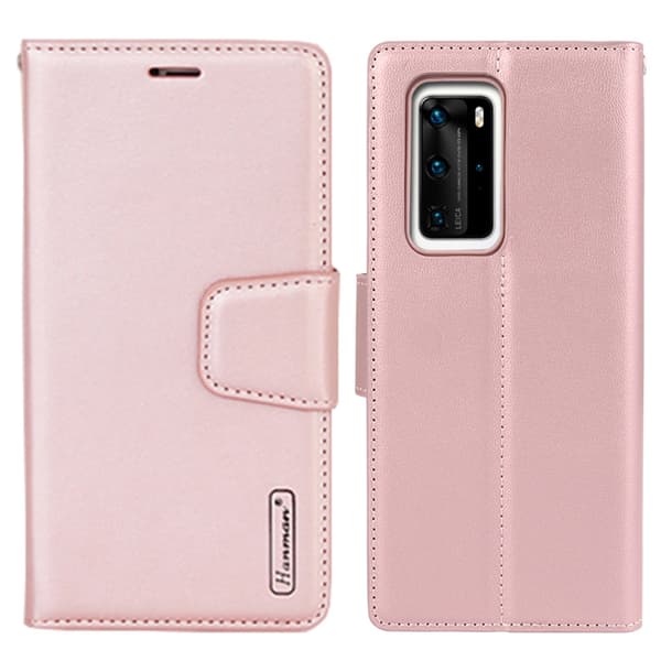 Huawei P40 Pro - Exklusivt Smidigt Plånboksfodral (HANMAN)