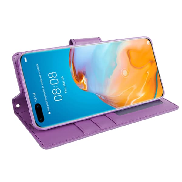 Huawei P40 Pro - Exklusivt Smidigt Plånboksfodral (HANMAN)