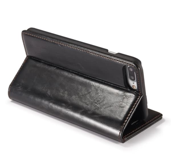 Elegant Pl�nboksfodral i L�der f�r iPHONE SE 2020
