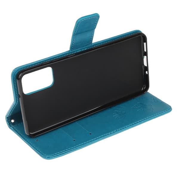 Butterfly Plånboksfodral till Samsung Galaxy S20 Plus - Blå
