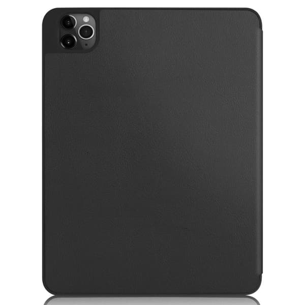 iPad Pro 12.9" 2020/2018 Slim fit tri-fold fodral - Svart