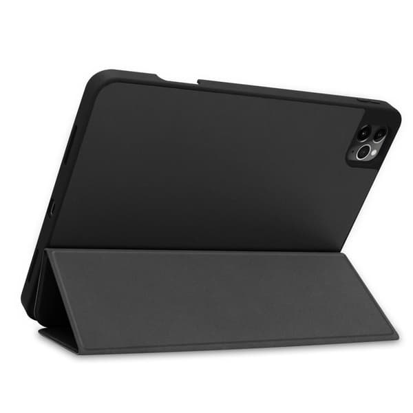 iPad Pro 12.9" 2020/2018 Slim fit tri-fold fodral - Svart