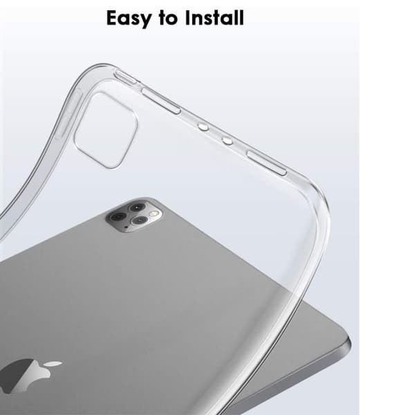 Clear Gel TPU Skin Cover for iPad Pro 12.9-inch (2020) / (2018)