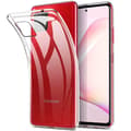 Miniatyrbilde 1 av 2: Silikondeksel gjenomsiktig Samsung Galaxy Note 10 Lite (SM-N770F)
