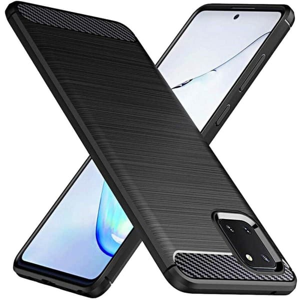 Børstet silikondeksel Samsung Galaxy Note 10 Lite (SM-N770F)