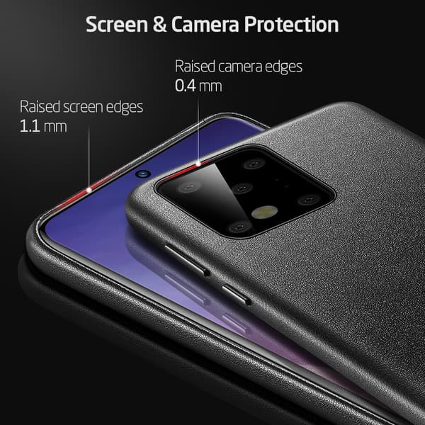 ESR Metro Läderskal Samsung Galaxy S20 Ultra Svart