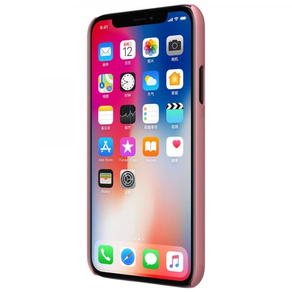 Nillkin Super Frosted Skal iPhone X/XS Rosé Guld