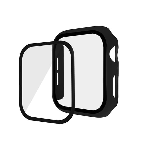 HAT PRINCE Glasskydd Skal Apple Watch 44mm Svart