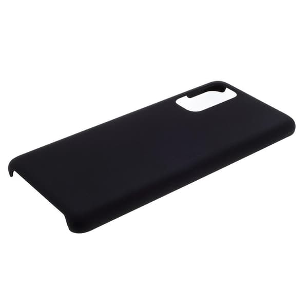 Samsung Galaxy A41 Rubberized HårdPlast Skal - Svart