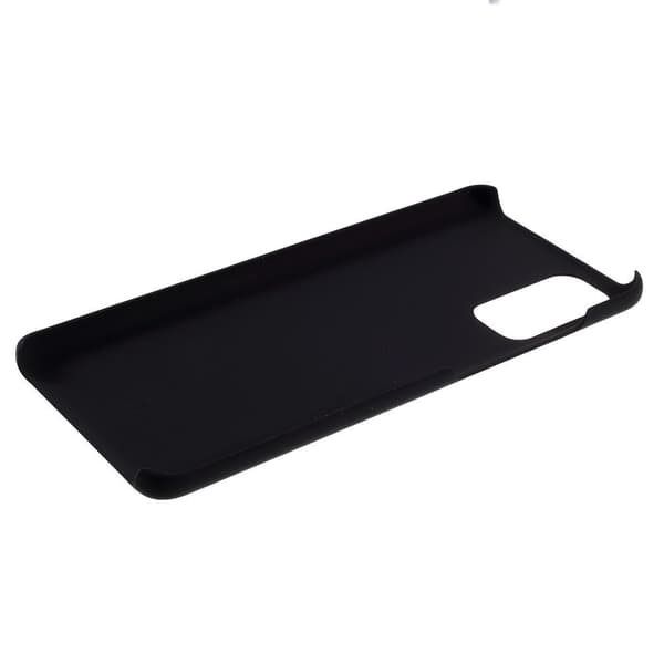 Samsung Galaxy A41 Rubberized HårdPlast Skal - Svart