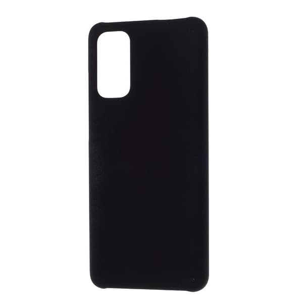 Samsung Galaxy A41 Rubberized HårdPlast Skal - Svart