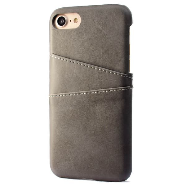 Exklusivt Stilrent Skal kortfack - iPhone SE 2020 (Vintage) Grå Grå