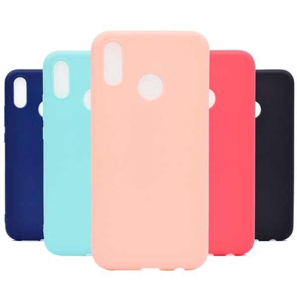 Huawei P20 Lite - Stilrent Matt Silikonskal från NKOBEE