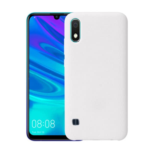 Samsung Galaxy A10 - Robust Silikonskal Vit