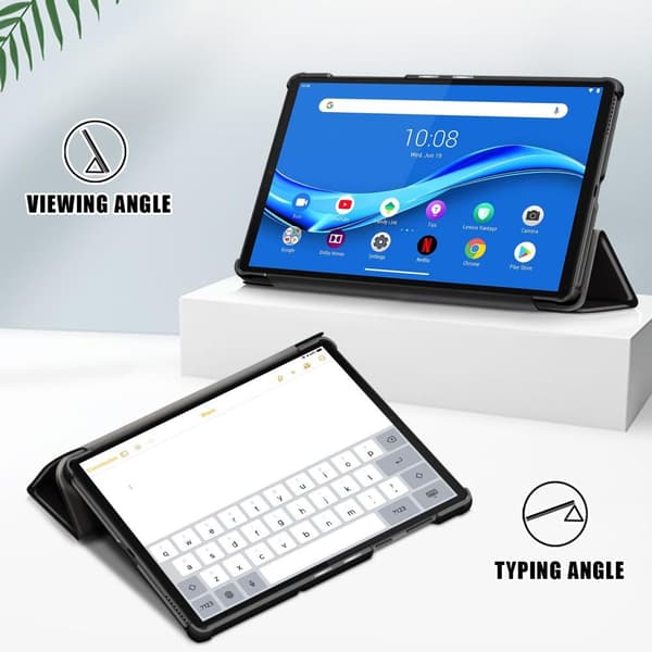 Tri-fold Fodral till Lenovo Tab M10 Plus FHD - Do not Touch Me
