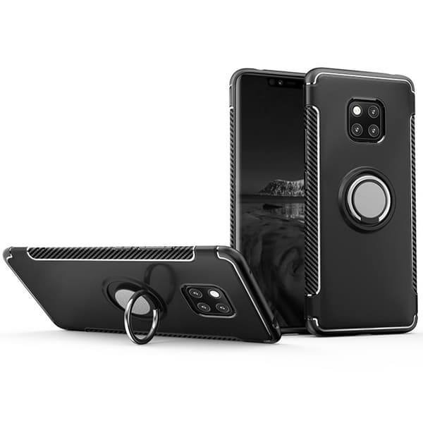 Exklusivt Mate 20 Pro - HYBRID-Skal med Ringhållare
