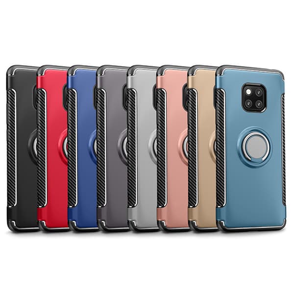 Exklusivt Mate 20 Pro - HYBRID-Skal med Ringhållare