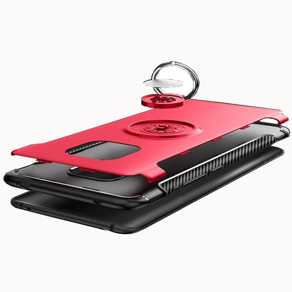 Exklusivt Mate 20 Pro - HYBRID-Skal med Ringhållare