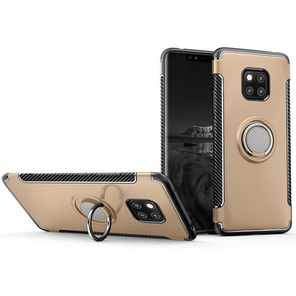 Exklusivt Mate 20 Pro - HYBRID-Skal med Ringhållare
