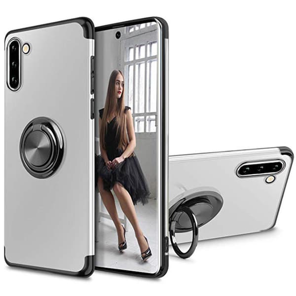 Samsung Galaxy Note10 - Stötdämpande Skal med Ringhållare