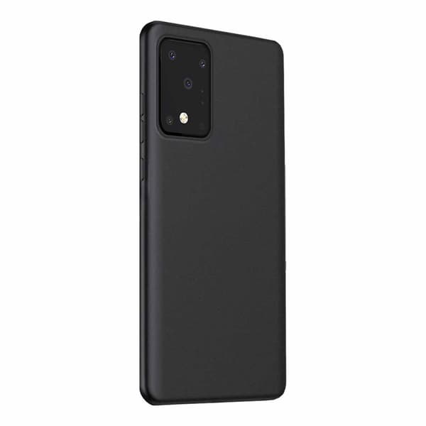Tunt Svart Galaxy S20 Plus Skal Mobilskal 1mm TPU