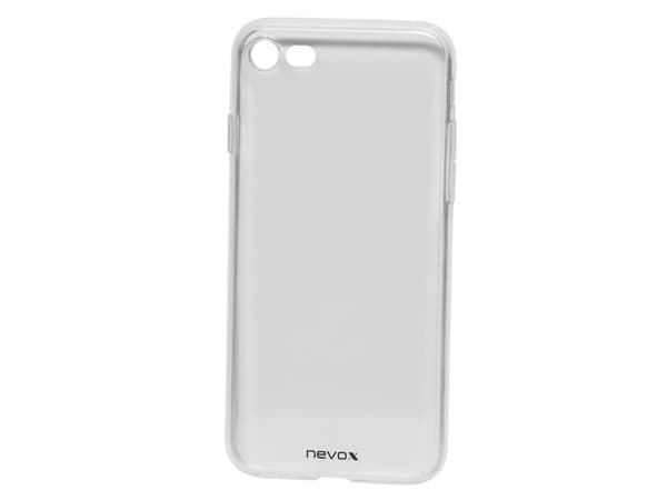 nevox StyleShell Flex, Kotelokuori, Apple, iPhone 7, Harmaa, Läpinäkyvä