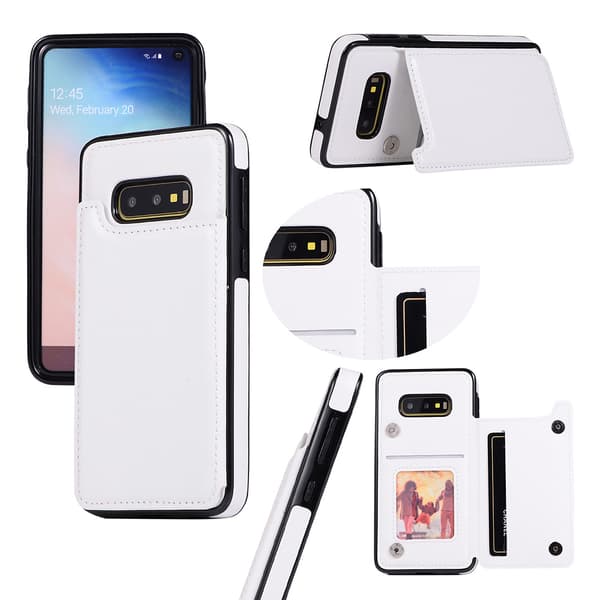 Nkobees Eleganta Läderskal med Kortfack - Samsung Galaxy S10e