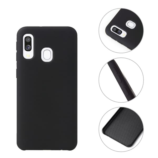 Robust Mattbehandlat Silikonskal - Samsung Galaxy A40