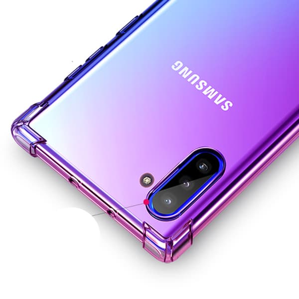 Samsung Galaxy Note10 - Effektfullt Slittåligt Silikonskal