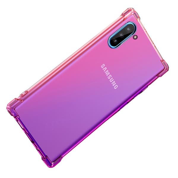 Samsung Galaxy Note10 - Effektfullt Slittåligt Silikonskal