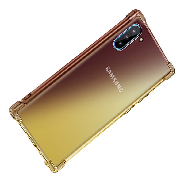 Samsung Galaxy Note10 - Effektfullt Slittåligt Silikonskal