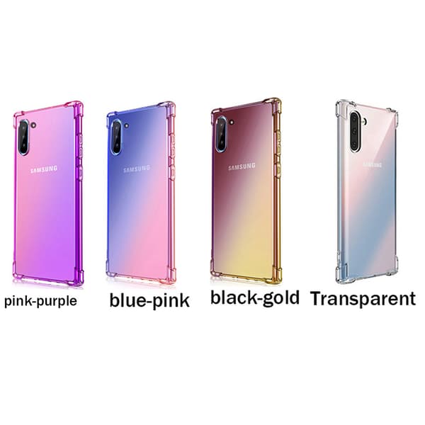 Samsung Galaxy Note10 - Effektfullt Slittåligt Silikonskal
