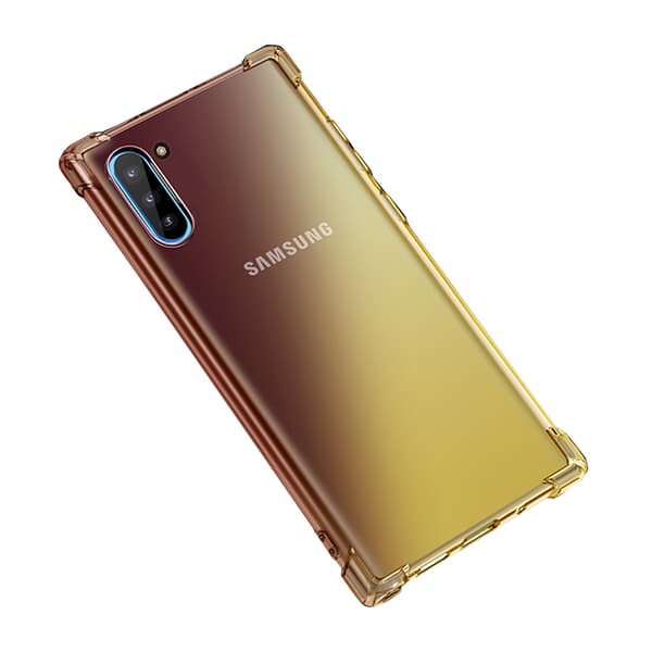 Samsung Galaxy Note10 - Effektfullt Slittåligt Silikonskal