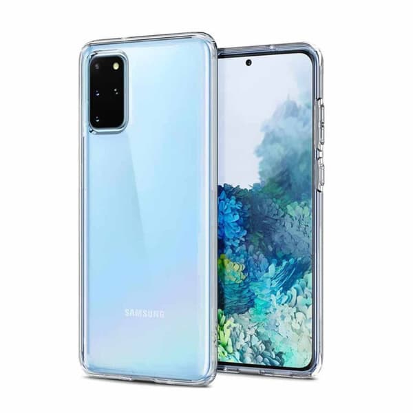 Tunt Genomskinligt Mobilskal Galaxy S20 Plus Transparent