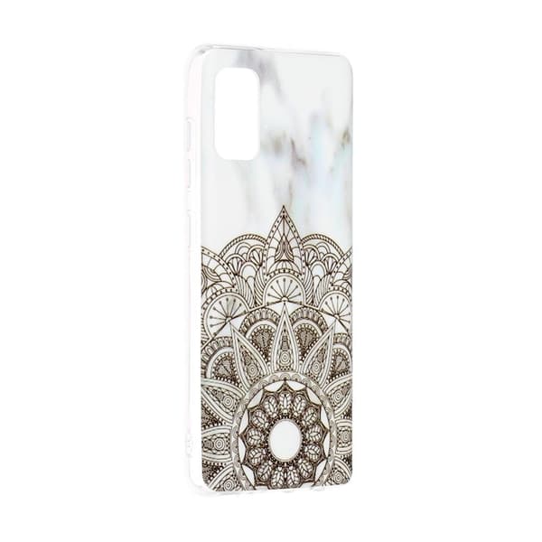 Marble Pattern IMD TPU Soft Back Case for Samsung Galaxy A41 - Style I