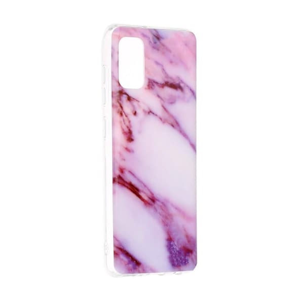Marble Pattern IMD TPU Soft Back Case for Samsung Galaxy A41 - Style J