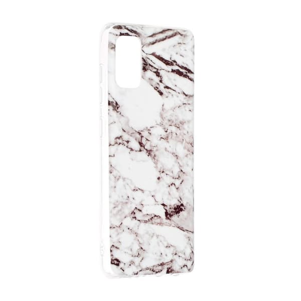 Marble Pattern IMD TPU Soft Back Case for Samsung Galaxy A41 - Style K