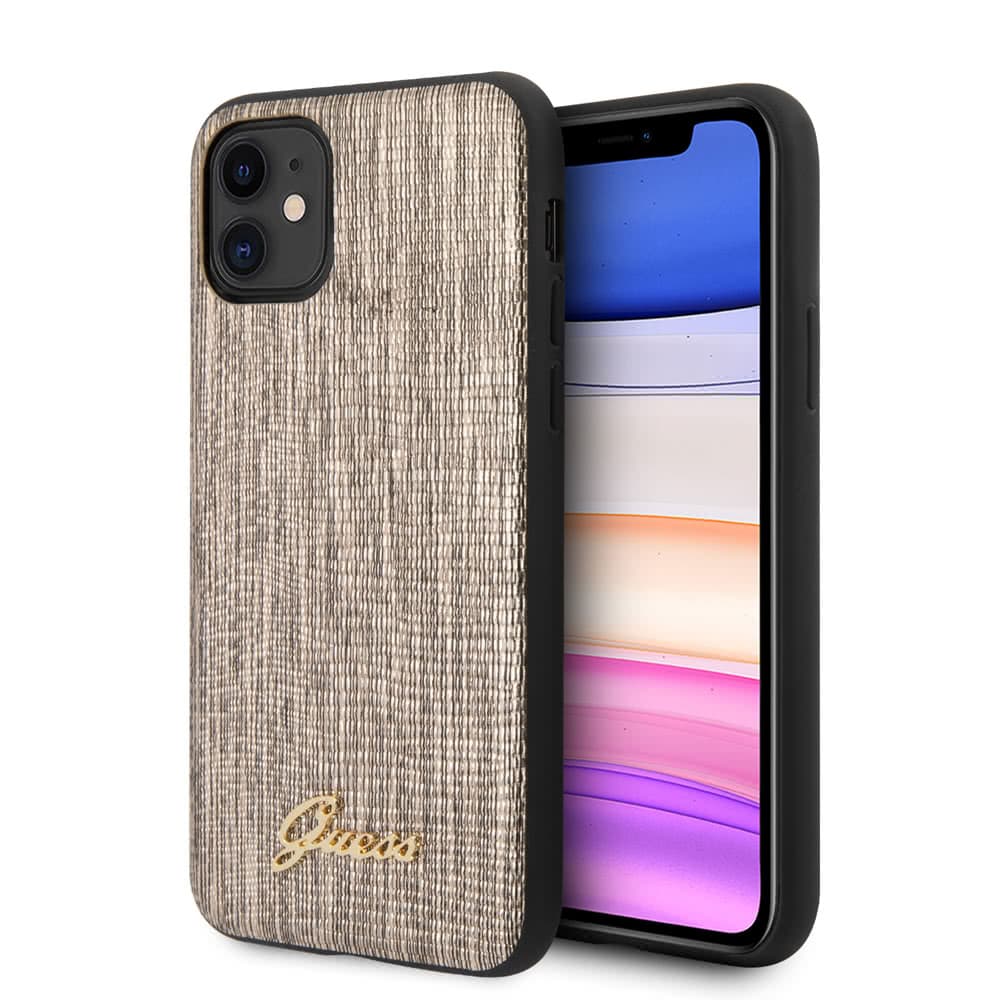 iPhone 11 Suojakuori Lizard Keltainend