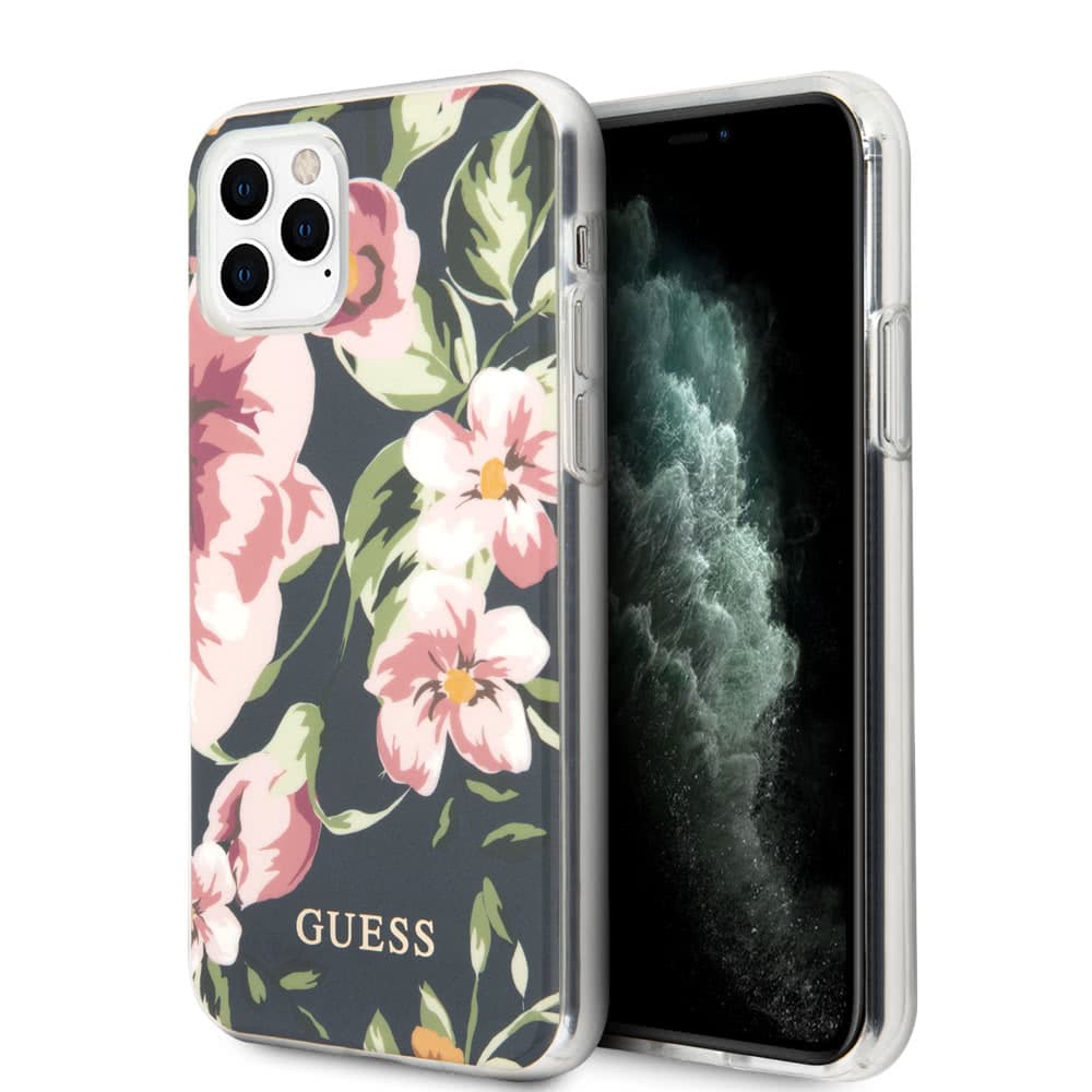 iPhone 11 Pro Max Skal Flower Edition N.3 Navy