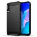 Miniatyrbillede 1 af 2: Samsung Galaxy A10 - Flexibel Carbon Mjuk TPU Skal - Svart