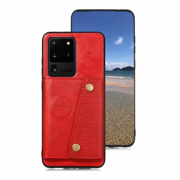 Samsung Galaxy S20 Ultra - Praktiskt Skal med Korthållare