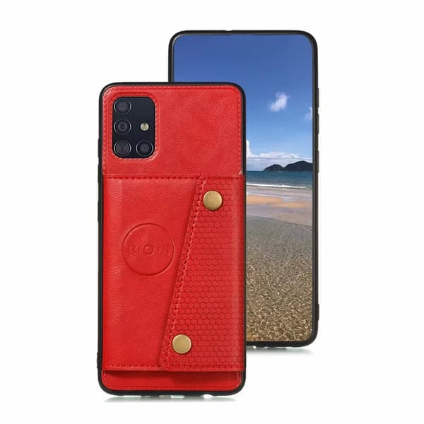 Genomtänkt Skal med Kortfack - Samsung Galaxy A71