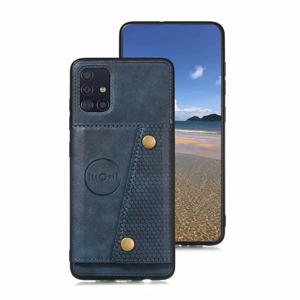 Genomtänkt Skal med Kortfack - Samsung Galaxy A71
