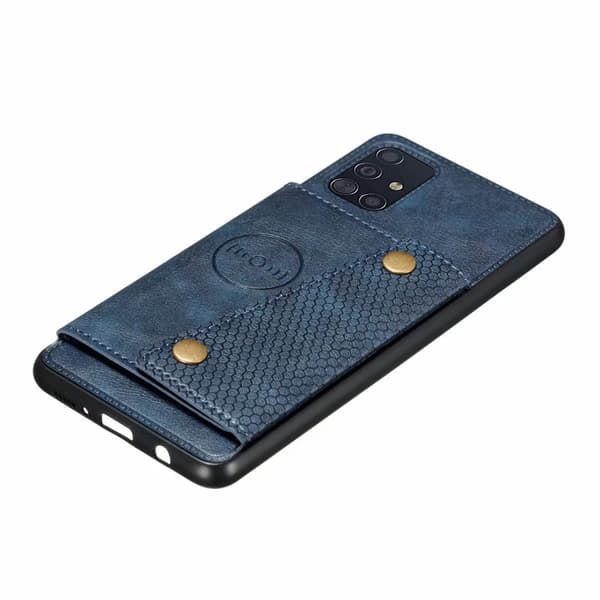 Genomtänkt Skal med Kortfack - Samsung Galaxy A71
