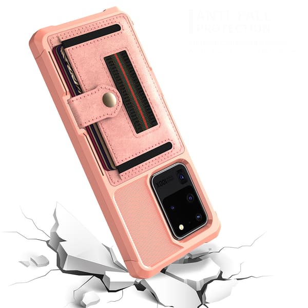 Samsung Galaxy S20 Ultra - Praktiskt Skal med Kortfack