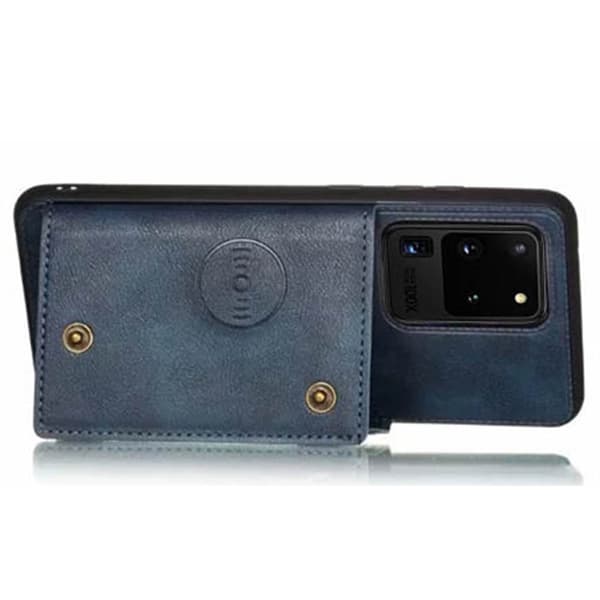 Samsung Galaxy S20 Ultra - Kraftfullt Skal med Kortfack